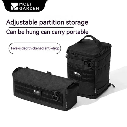 MOBI GARDEN Camping Storage Bag Large Capacity Adjustable Partition Portable Folding Five-sided Thickened Multi-function Fast