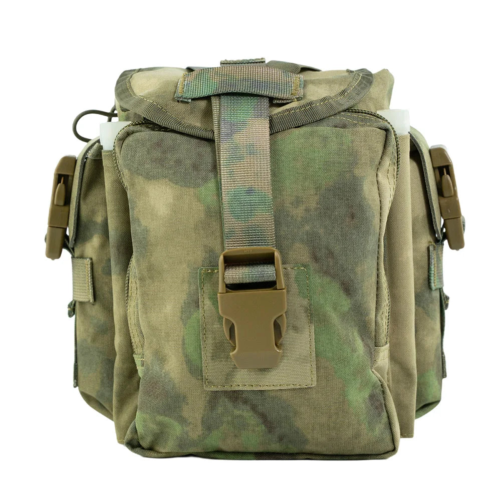 Outdoor Water Bottle Bag Multifunctional MOLLE Waist Bag Accessory Pouch Kettle Cup Cover