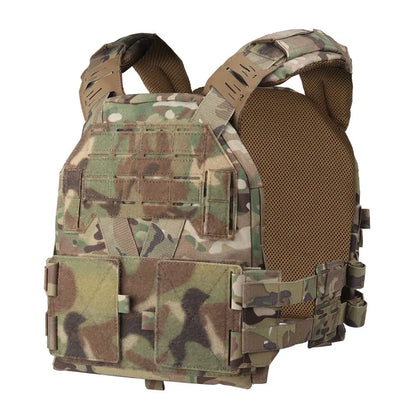 Tactical K Zero Plate Carrier Low Profile Lightweight Hunting Airsoft Equipment MOLLE Adjustable Quick Release Modular KZ