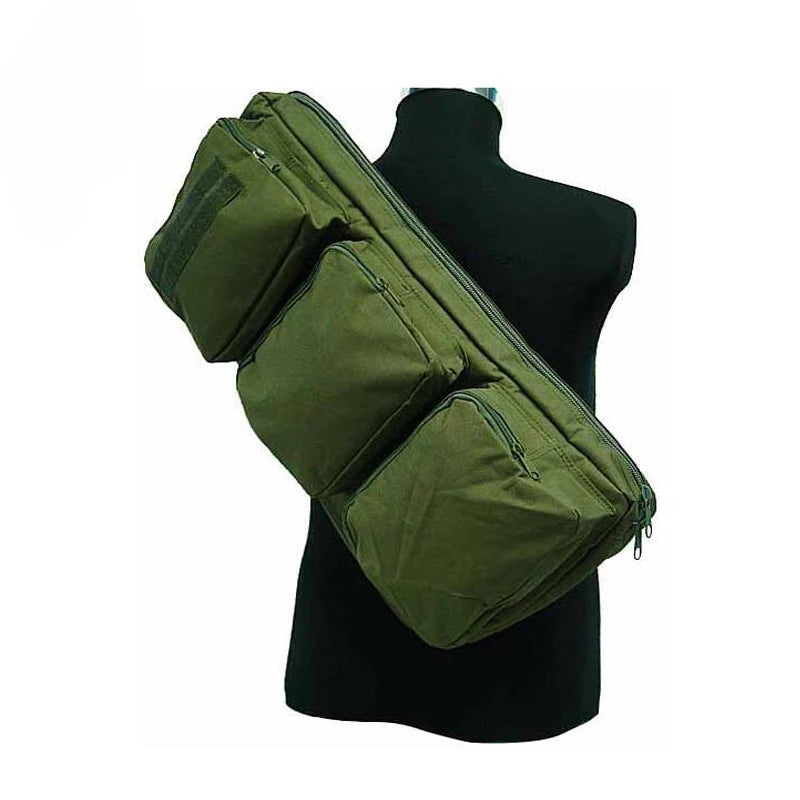 Tactical Backpack for Outdoor CS Airsoft Hunting Gun Bag Oxford Single Shoulder Bag 60cm