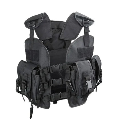 Tactical Seal Vest Camouflage Combat Vest Airsoft Paintball Body Armor For Hunting War Game Airsoft Outdoor Sport With Water Bag