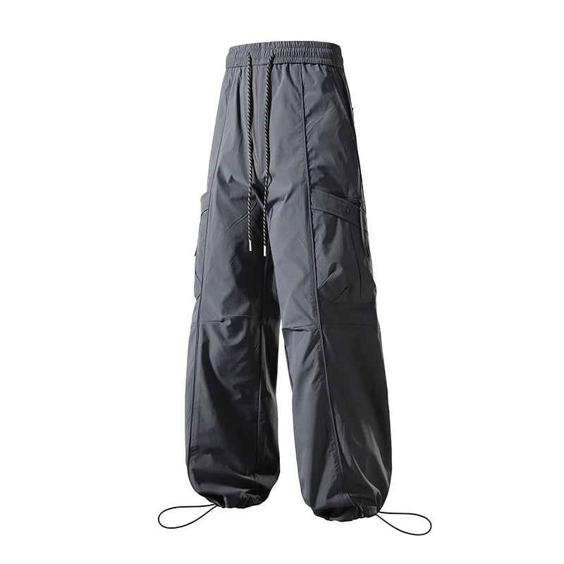 CHRLCK Unisex Hiking Pants Water Resistant Outdoor Joggers Stretchy Lightweight Quick Dry Trousers For Camping Fishing Climbing