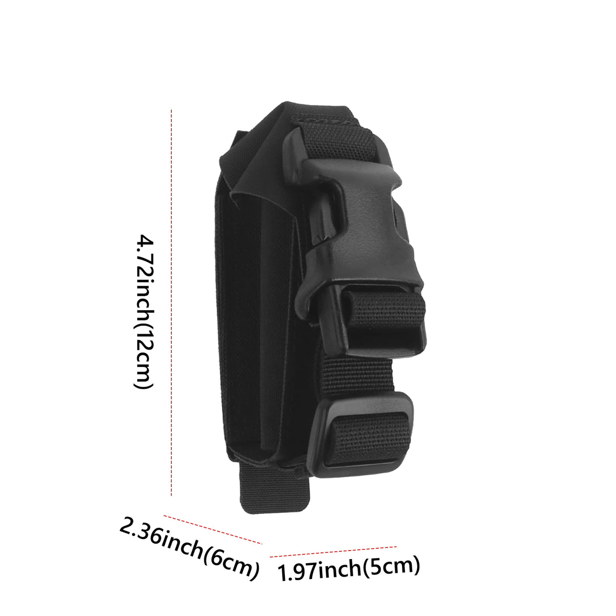 Grenade Pouch Small Hunting Accessories Single Flashbang Pouch Compact Stretch Bag for Outdoor Activities