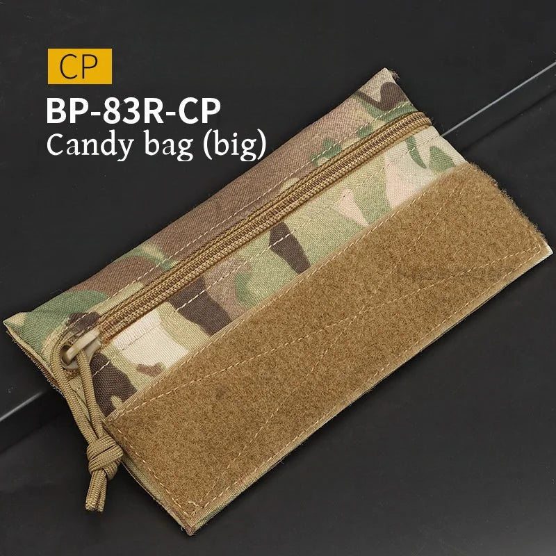 New Outdoor Micro Candy Pouch With Hook&Loop MK3 MK4 Vest Chest Rig Camouflage Portable Storage Camping  Accessories