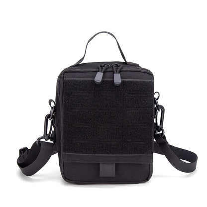Tactical MOLLE First Aid Pouch 600D Nylon Water Resistant Medical Bag EDC Organizer for Outdoor Hiking Camping Hunting