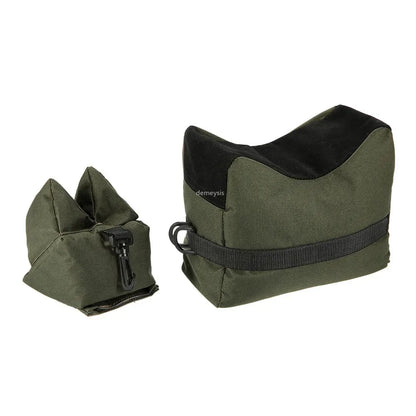Tactical Front & Rear Bag Shooting Support Rifle Unfilled Sandbag Sniper Hunting Target Stand Hunting Bags