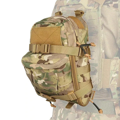 Outdoor Tactical Vest Backpack 1000D Nylon Waterproof Hiking Backpack MOLLE Accessory Sports Backpack Bags for Camping Hunting
