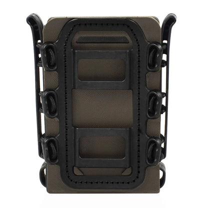 Tactical Magazine Pouch Molle for Ar15 M4 5.56 7.62 9mm Scorpion Fast Mag Quick Release Mag TPR Holster Adjustable Case Box