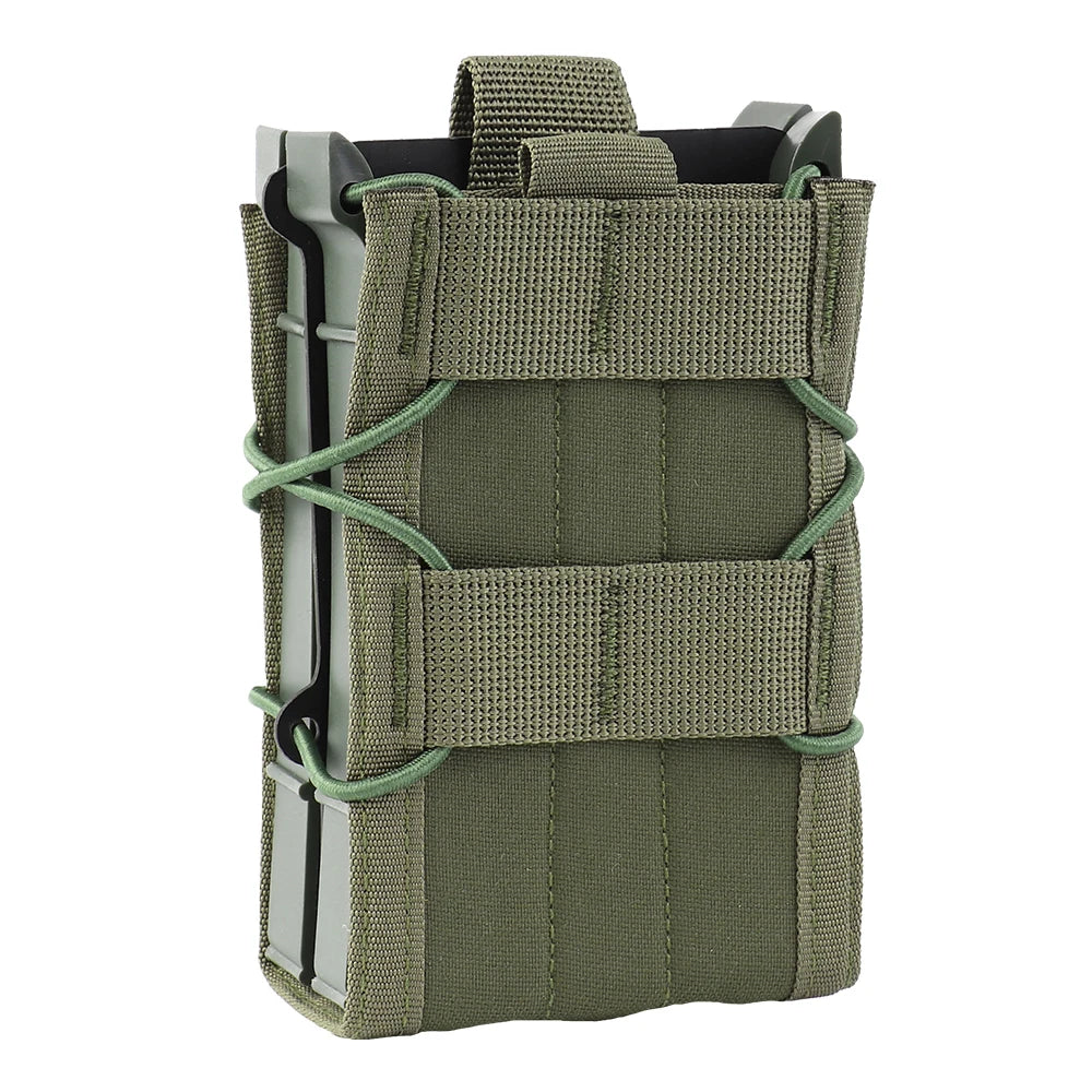 OPHIDANTAC 9MM 5.56 Magazine Pouches Tactical AK AR M4 AR15 Single Magazine Bag Rifle Molle Mag Holster Pouch Hunting