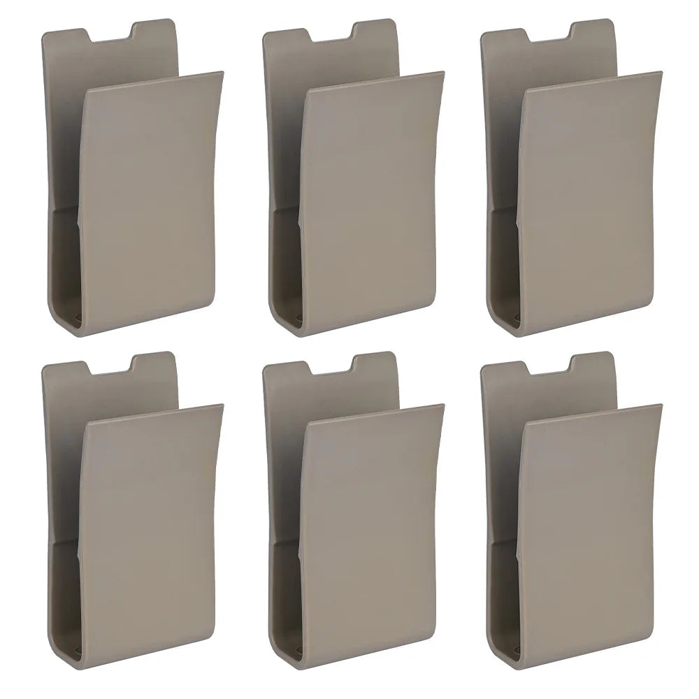 2PCS/3PCS/6PCS Tactical Kydex Magazine Pouch Inserts, Compatible with 5.56/5.45/.223/AK 7.62 Magazines