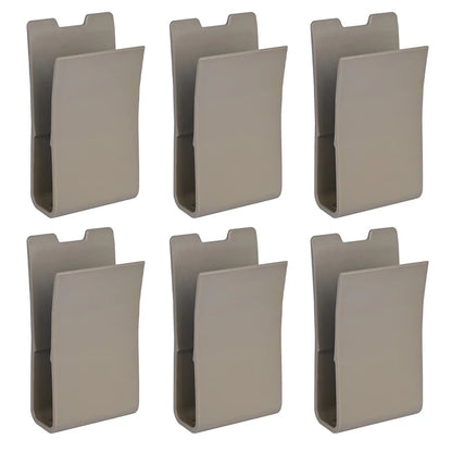 2PCS/3PCS/6PCS Tactical Kydex Magazine Pouch Inserts, Compatible with 5.56/5.45/.223/AK 7.62 Magazines