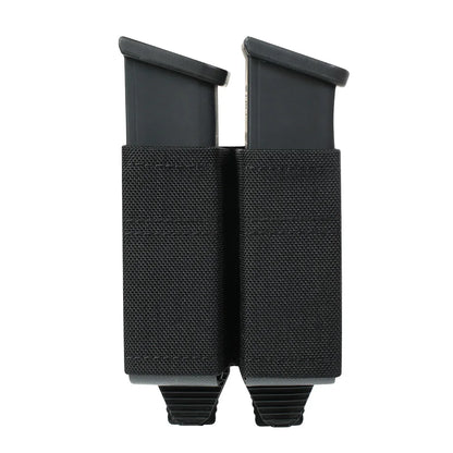 Ophidian MOLLE Mag Pouch FAST 9MM Single/Double Mag Bag Hunting CS Games Air soft Holder With Nylon Support Clip