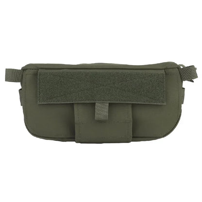 Tactical Drop Pouch Hanger Pouch Compact Abdominal Dangler Pack Quick Release Shoulder Bag Vest Plate Carrier Airsoft Gear