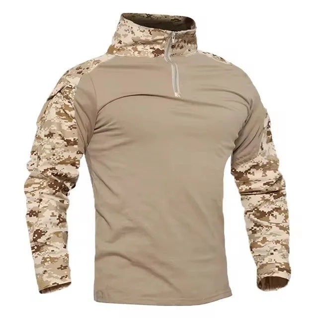 Camouflage Softair US Army Combat Uniform Military Shirt Cargo CP Multicam Airsoft Paintball Cotton Tactical Clothing