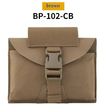 Men's waist bag, nylon hiking water bottle, mobile phone bag, outdoor sports hiking camping belt bag