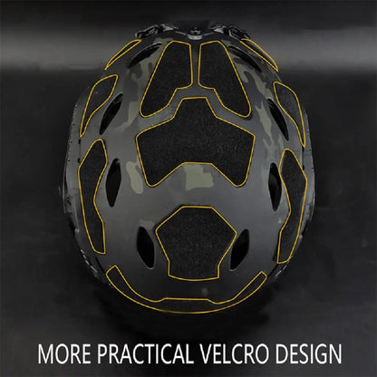 Tactical Helmets Patches 11Pcs Universal Exterior Tape Helmet Hook And Loop Fastener Set for Fast High Cut Helmet Magic Sticker