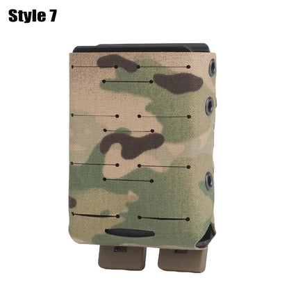 OPHIDIANTAC 5.56/7.62/9mm/AR15/M4 Mag Bag Molle System Lightweight Storage Bag Waistcoat Accessory Pack for hunting gear