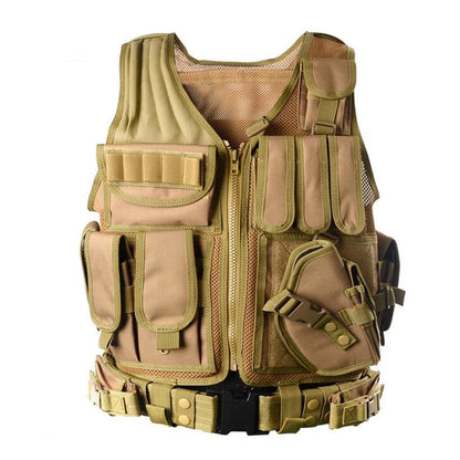 Tactical Vest Men Outdoor Hunting Waistcoat Airsoft Sport Paintball Body Armor