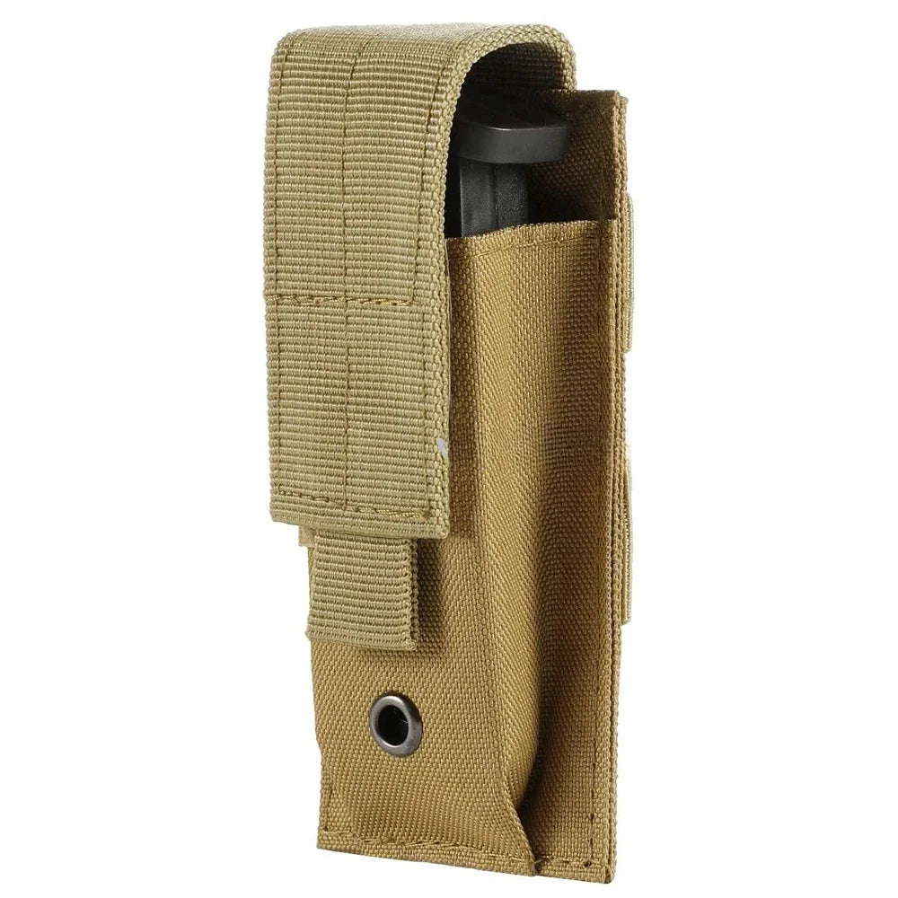 9Mm Morley Magazine, Double Pistol Mag Case, Tactical Vest Bag, Outdoor Hunting Flashlight Holder, Multi-tool Fanny Pack