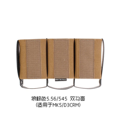 TACTICAL Chest Triple Tool Divider Pouch 5.56/545/7.62 Mag Insert Pouch for MK5 D3CRM DOPE MI27-30