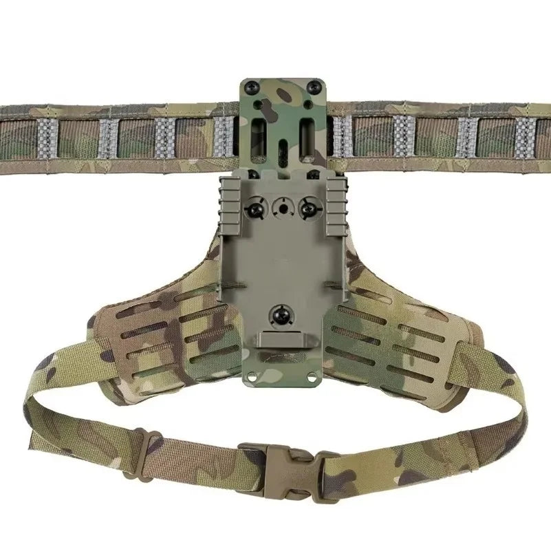 Tactical Holster Combination Adapter MHA QLS Side Kit Thigh Drop Leg Tactical Quick Pull Molle Hunting Comfortable Airsoft Gear