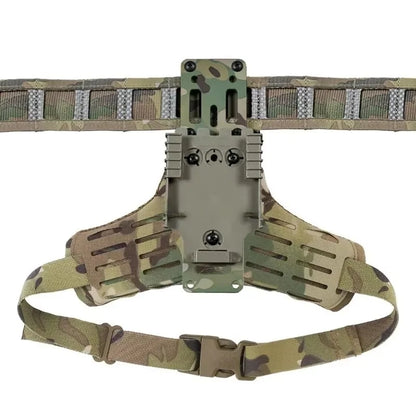 Tactical Holster Combination Adapter MHA QLS Side Kit Thigh Drop Leg Tactical Quick Pull Molle Hunting Comfortable Airsoft Gear
