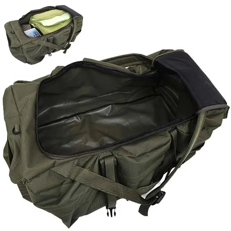 90L Camping Bag Travel Backpack Large Luggage for Men Outdoor Shoulder Hiking Trekking Tourist Tactical Carry-on Duffel Weekend