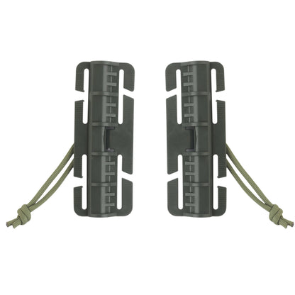 2pcs Plate Carrier Quick Release Buckle Easy Installation Vest Quick Disconnect Buckle for Outdoor Hunting Training