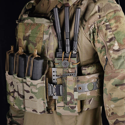 Tactical Universal Radio Pouch MPU5 PRC163 152 148 PTT Holder Bag Walkie-talkie Storage Pocket FC Style Outdoor Hunting