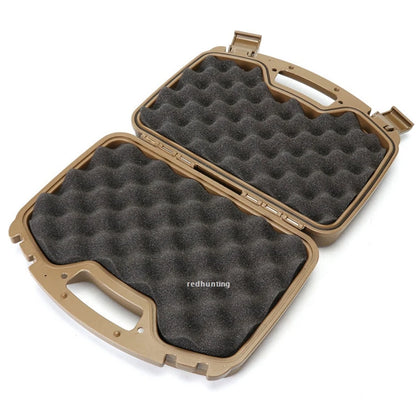 33cm Pistol Case Tactical Single Handgun Bag Hunting ABS Safety Case for Tool Gun Magazine GL Gun Bag