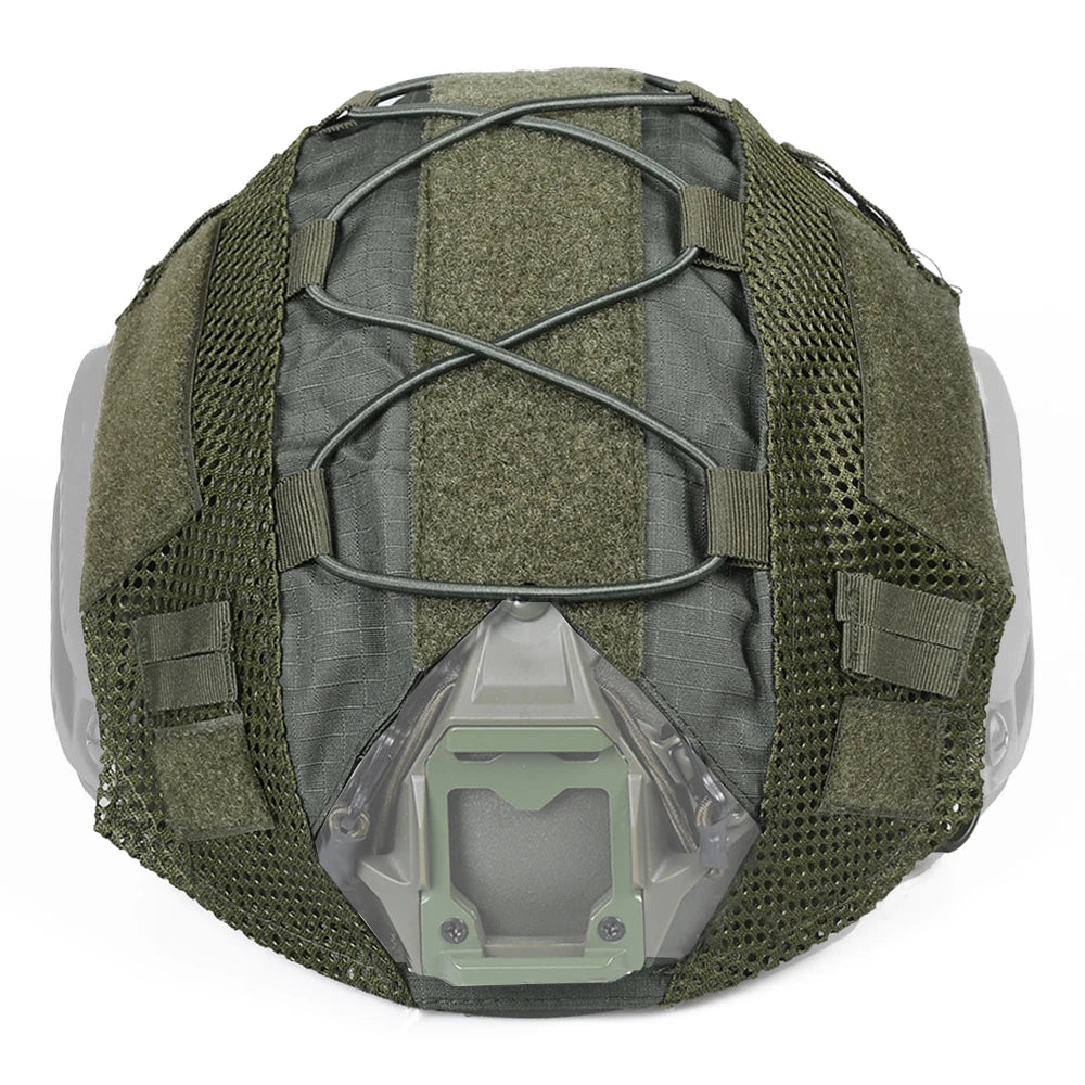 Camouflage Helmet Cover For Ops-Core PJ/BJ/MH Fast Helmet Cover Tactical Militar Hunting CS Wargame Outdoor Sport