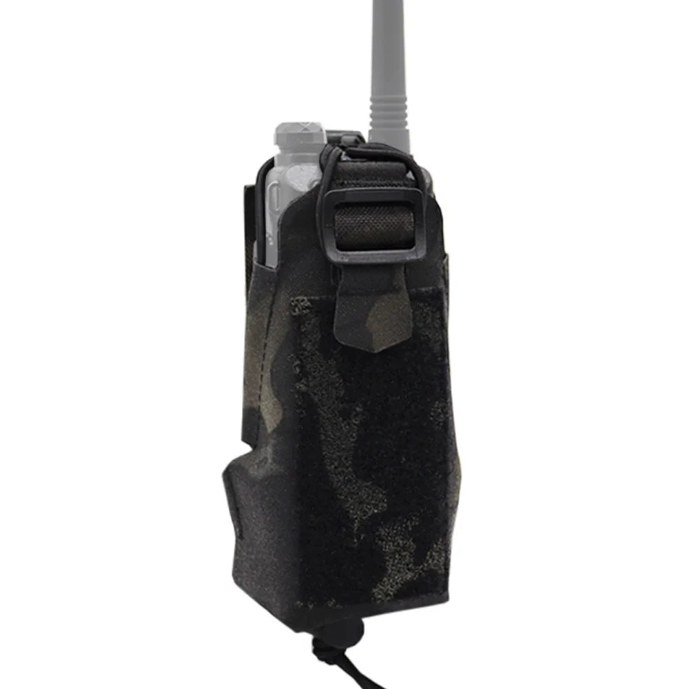 Molle Tactical Gridlok Radio Pouch UV5R UV82 BAOFENG/POFUNG Walkie Talkie Bag Intercom Pouch For Hunting Airsoft