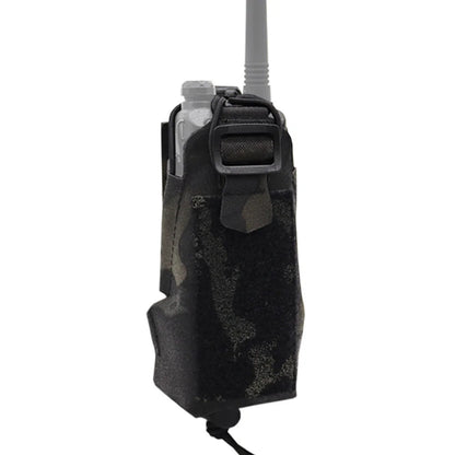 Molle Tactical Gridlok Radio Pouch UV5R UV82 BAOFENG/POFUNG Walkie Talkie Bag Intercom Pouch For Hunting Airsoft