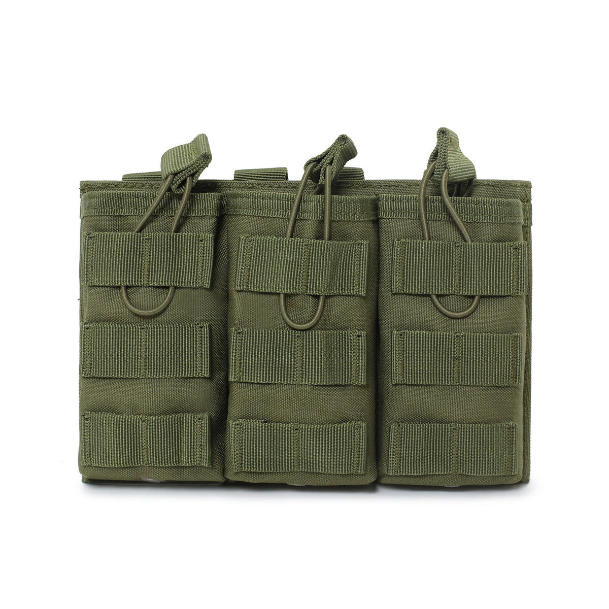 Tactical Triple Molle Magazine Pouches Airsoft AK 7.62 5.56mm M4 AR 15 Rifle Mag Bag Hunting Vest Accessories