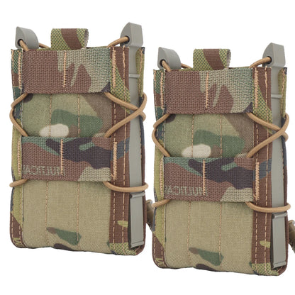 Tactical Molle Single Open-Top Mag Pouch for M4 M14 M16 AR15 G36 Magazines MOLLE Belt Attach Mag Carrier