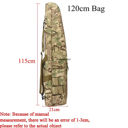 70 95 115cm Gun Bag Case Tactical Rifle Bag Backpack Sniper Carbine Airsoft Shooting Carry Shoulder Bags for Hunting Tools
