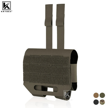KRYDEX Micro IFAK Tactical Medical Pouch MOLLE First Aid Trauma Kit Belt Medic Bag Outdoor Camping Hunting Survival EMT Bag