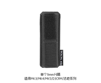 Quadruple Double Triple 556 762 Mag Pouch Elastic Separation Tool Insert Pouch for SS Tactical Vest