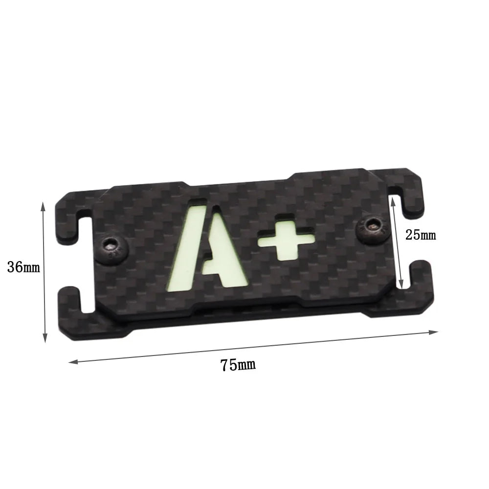 Tactical Light Marker Glow In Dark Patch Molle Luminous Marker Safety Signal Luminous Panel For Backpack Vest Plate Carrier