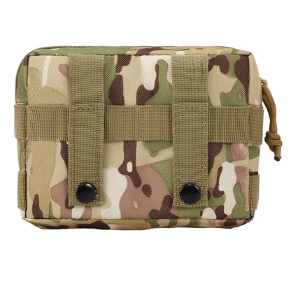 Multi functional hunting accessory bag MOLLE system vest sub bag outdoor EDC storage small bag camouflage tool kit