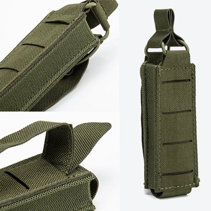 Nylon 9mm Magazine Pouch,Laser Cut LightWeight,Single,Molle System,Tactical Bag,Edc Pouches,Flashlight Bag,Hunting Accessories
