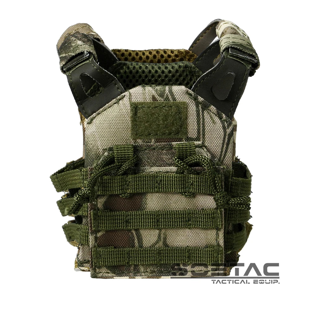 Paintball Mini Molle Vest Adjustable tactical accessory Kitty Camo Doll Carrier Decorative Tactical Gear Beer Vest 600D Nylon