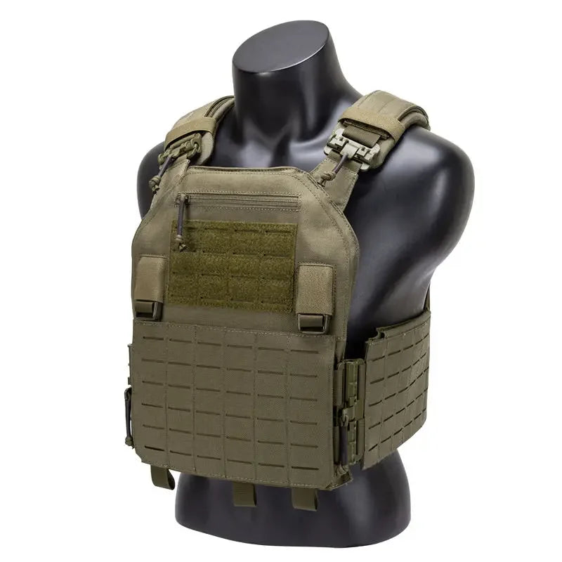 M1S kaevixdio 1000d Nylon Tactical Vest Ranger-Green 25x30cm Plate Carrier Molle Outdoor Hunting Gear Chaleco Tactico