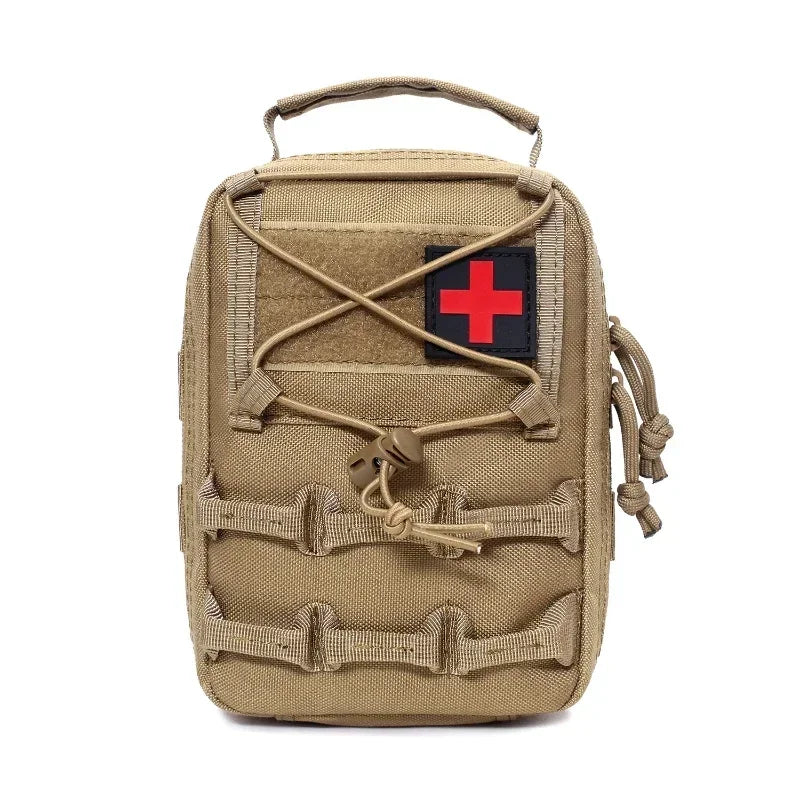 EDC Medical Pouch Survival EMT Emergency Tool Bag Waist Pack Camping Hunting Pouch First Aid Kit Bag Shoulder Strap NOT Included