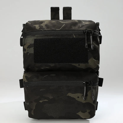 Assault Adapt Banger Back Panel Zip On Rear Pack Tactical Vest GP Pouch Multitools Pocket FCPC V5 Plate Carrier Accessories Bag