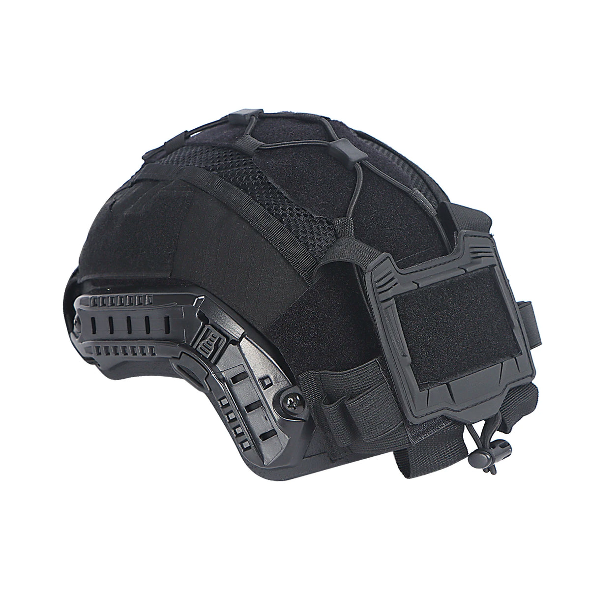 Tactical Helmet Cover for Maritime Helmet with NVG Battery Pouch Hunting Allows Free Pairing with Other Tactical Equipment