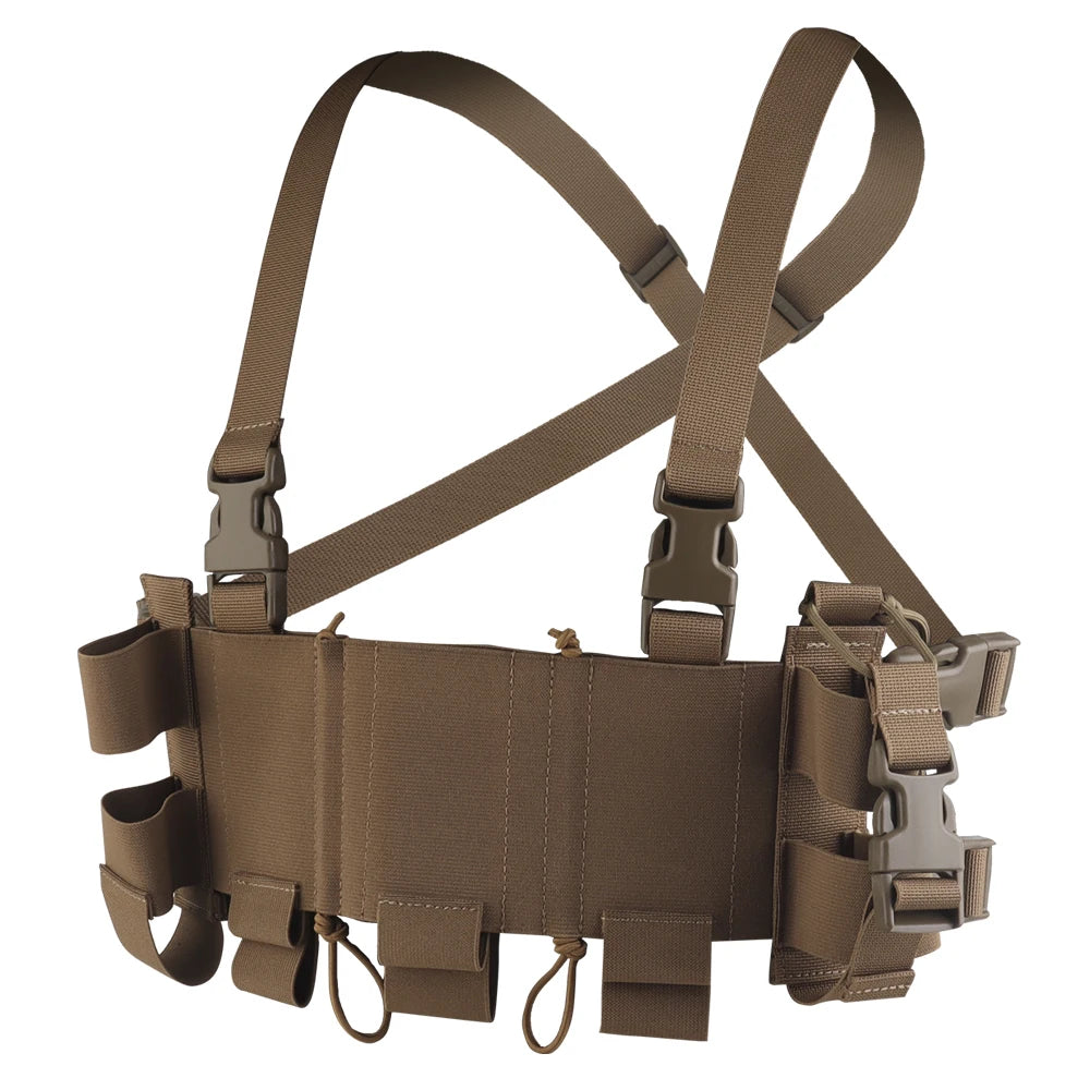 Tactical UG Style Chest Rig DR WG Minimalistic Multi-Mission Plate Carrier MOLLE Hunting Vest for Airsoft Shooting Game Gear