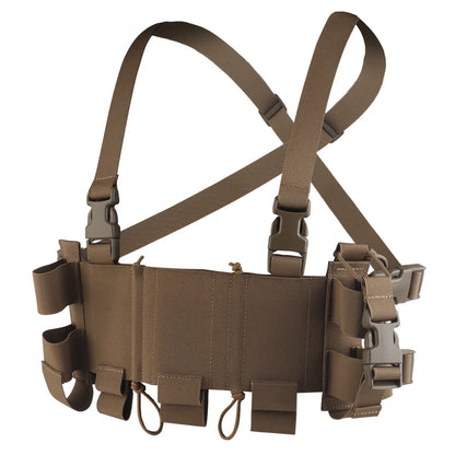 Tactical UG Style Chest Rig DR WG Minimalistic Multi-Mission Plate Carrier MOLLE Hunting Vest for Airsoft Shooting Game Gear
