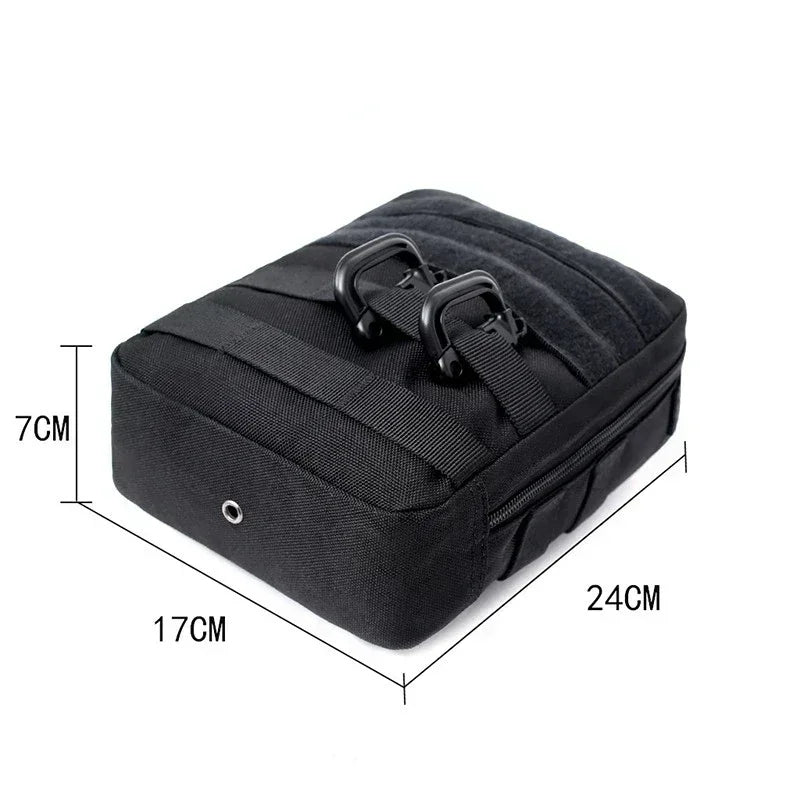 Tactical Backpack Molle Tool Bag Utility Accessories Storage Handbag Outdoor Camping Hunting Survival Kit Medical Pouch