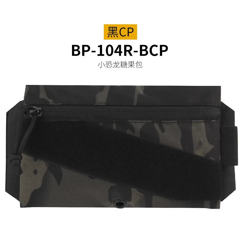 Tactical AC Candy Pouch with Velcro Fastener, Storage Bag for Airsoft Vest Plate Carrier